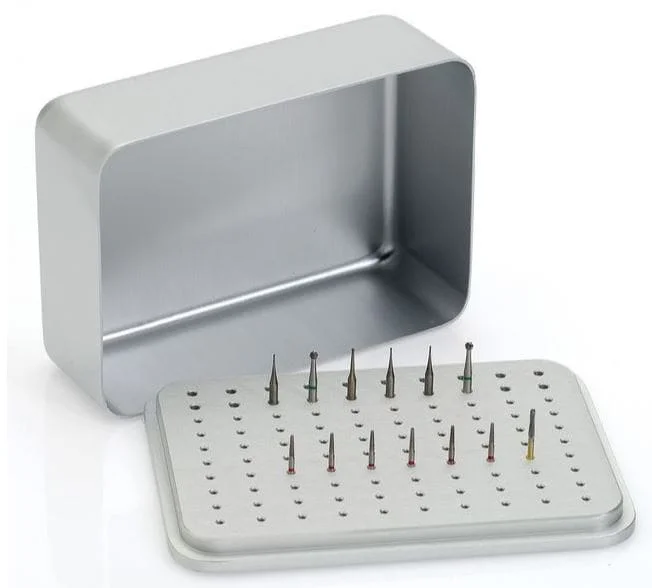 Borrställ maxi metall med lock 100 hål