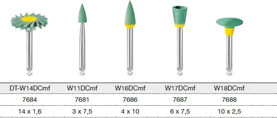 EVE Diacera Polerare lins W18DCmf Vst styck