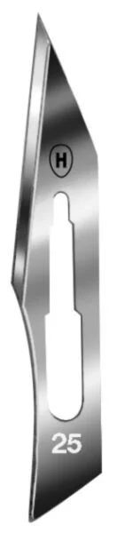 Skalpellblad nr 25 steril 100st