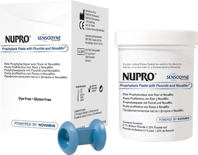 Nupro Sensodyne med fluor Mint Stain Removal 340g