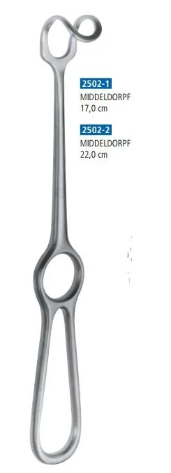 Munvinkelhållare Retractor Middeldorpf