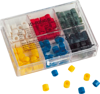 ID-Ring vit 50st