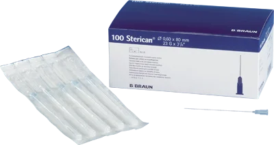 Injektionskanyl Sterican 23G 0,60x80mm 100st