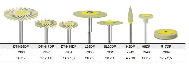 EVE Diapro Polerare gul H8DP Hst 10st