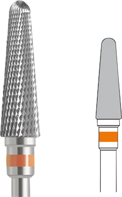 HM Fräs 6927.040 TC Cutter 27 Hst orange