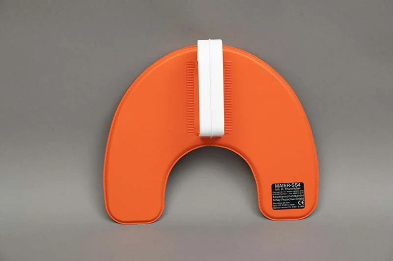 Röntgenkrage med handtag Orange