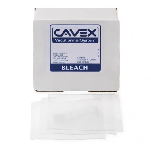 Cavex Bleach Heavy Transparent 1,5 x 125 x 125 mm, 25st