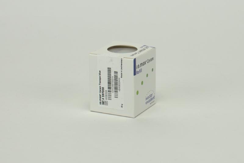IPS e.max Ceram Transpa blå 20g