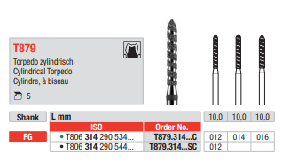 FG Diamantborr T879.012 SC 5st