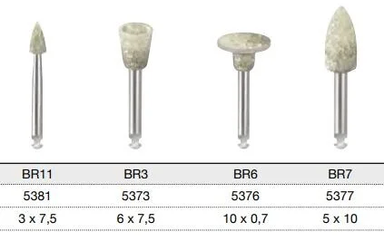 EVE Bracketpolerare spets BR11 Vst 10st