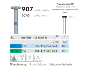 FG Diamantborr 907 041 5st