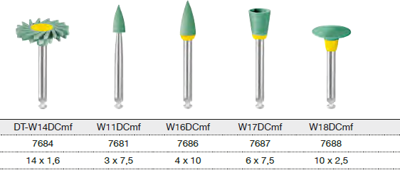 EVE Diacera Polerare lins W18DCmf Vst 10st