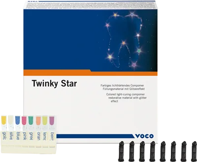 Twinky Star Färgskala