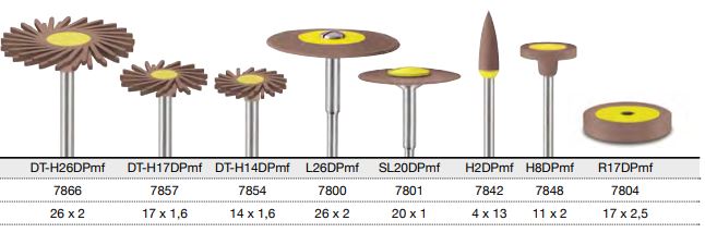 EVE Diapro Polerare röd SL20DPmf Hst styck