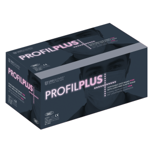 Munskydd Profil Plus 3-lagers rosa 50st