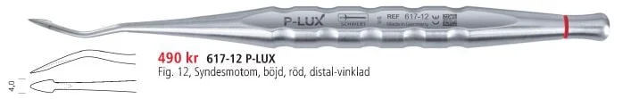 P-LUX Luxation röd distal 4,0mm