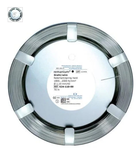 Ligaturtråd Remanium spring hard 1,10mm 70m