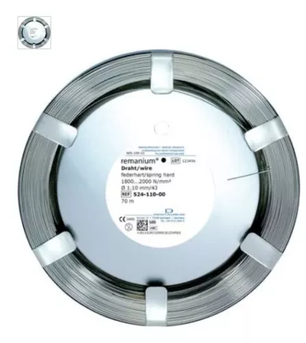 Ligaturtråd Remanium spring hard 1,10mm 70m