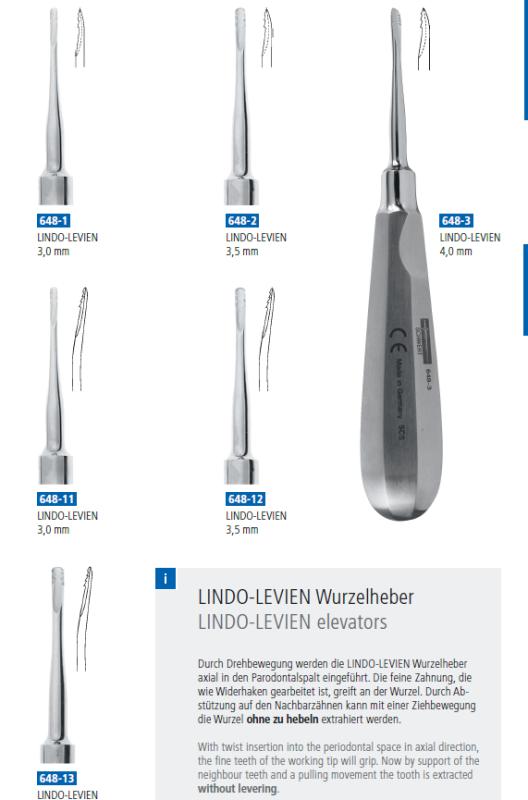 Rothävel Lindo-Levien 3,5mm rak 16cm