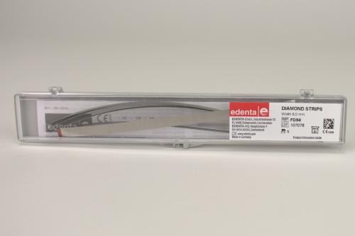 Diamantstrips 6mm ES röd 30µm 10st
