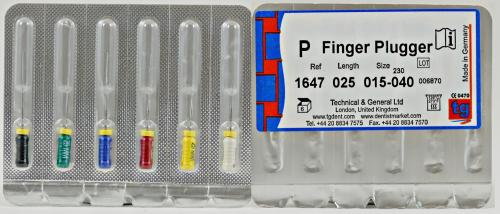 tg Finger Plugger 25mm ISO 015 6st