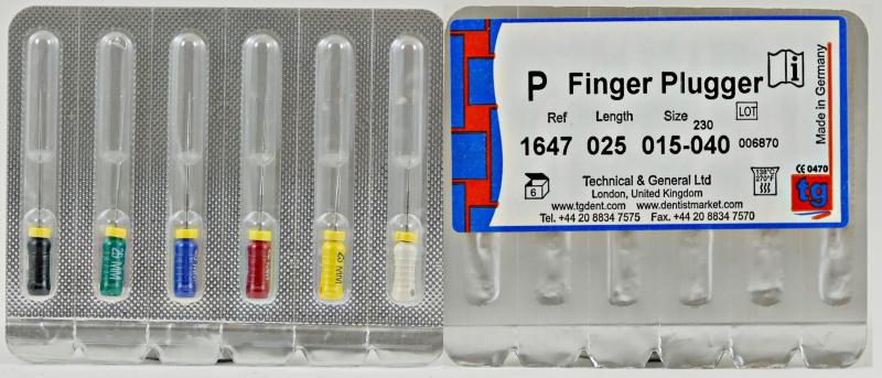 tg Finger Plugger 25mm ISO 020 6st