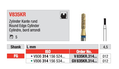 FG Diamantborr Diacut MLT GV837KR.014 5st