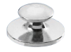 Lingual buttons with long neck