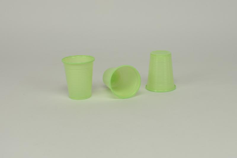 Plastbägare Monoart Ljusgrön 180ml 1000st