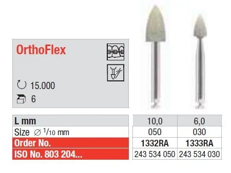 Vst Orthoflex Polerare 1332RA 6st