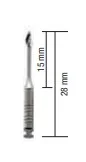 Rotrymmare Gates 180.070 15mm Vst 6st