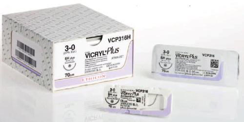 Sutur Ethicon Vicryl Plus 3-0 violett V-7 36st