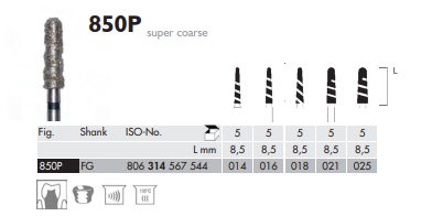 FG Diamantborr 909 G 031 5st