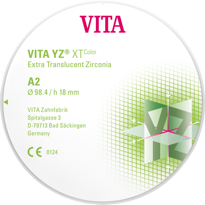 VITA YZ XT Color Disc A3,5 H 18mm