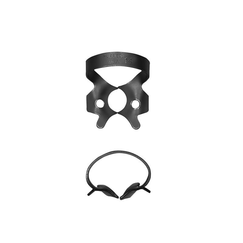 Kofferdamklammer 14 Black Line