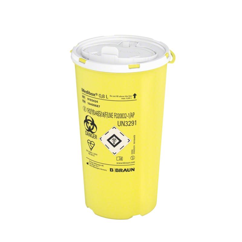 Medibox kanyluppsamlare 0,8L