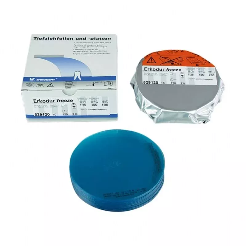 Erkodur freeze 3,0mm Ø120 turkos 10st