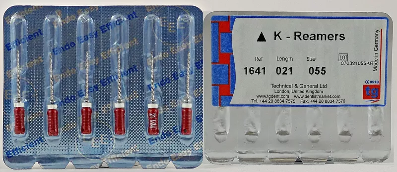 tg K-Reamers 25mm 020 6st
