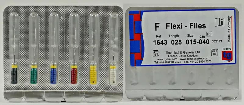 tg Flexi-File 25mm ISO 015 6st