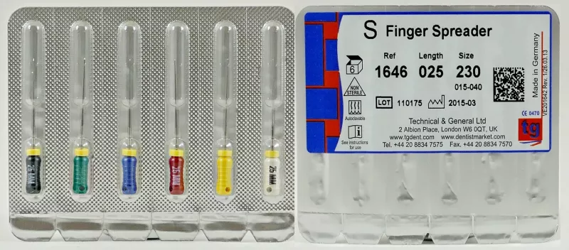 tg Finger Spreader 25mm ISO 040 6st