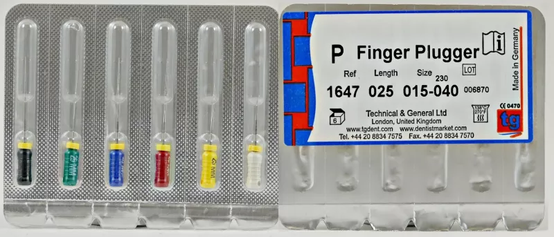 tg Finger Plugger 25mm ISO 035 6st