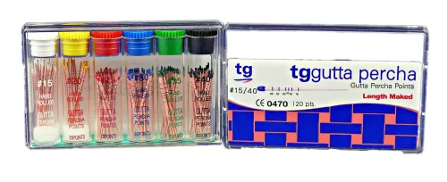tg Guttaperka ISO 50 gul 120st