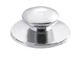 Lingual buttons with short neck