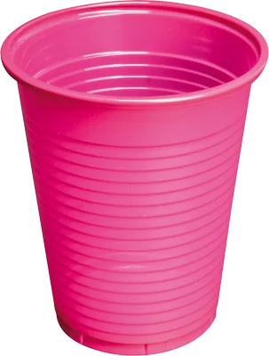Plastbägare Monoart Rosa 180ml 1000st