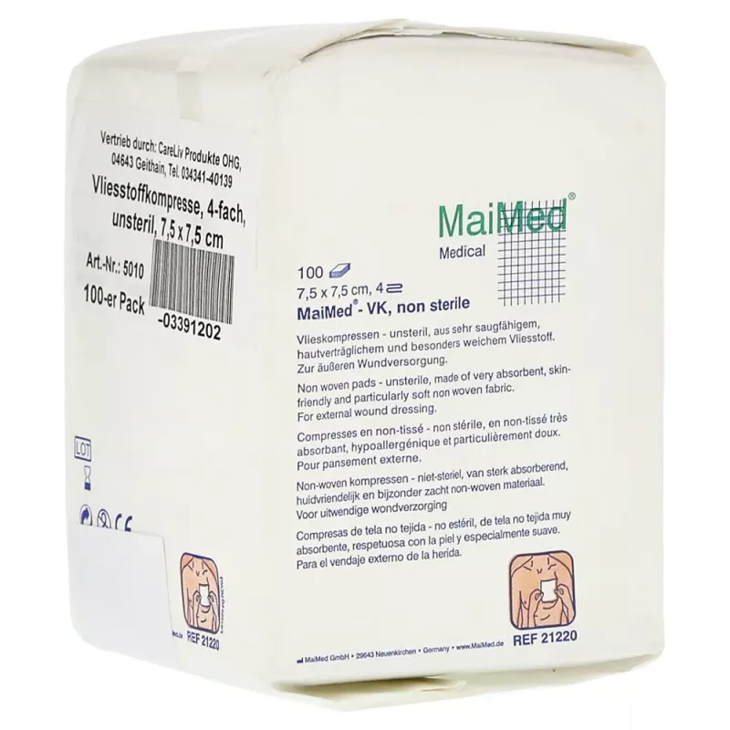 Tork 7,5x7,5cm 4-lagers osteril 100st