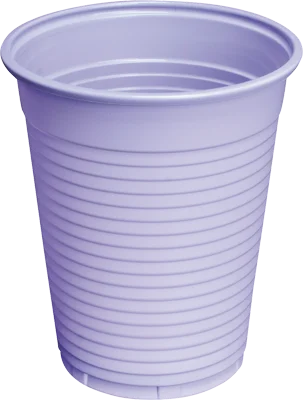 Plastbägare Monoart Lila 180ml 1000st