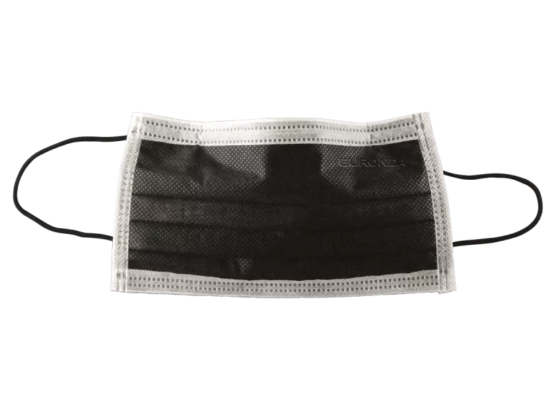 Munskydd Monoart 3-lag Svart 50st