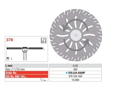 Diamantdisk Hst 378.524.450
