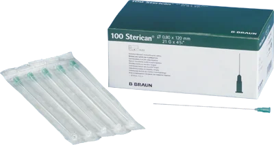 Injektionskanyl Sterican 21G 0,80x120mm 100st