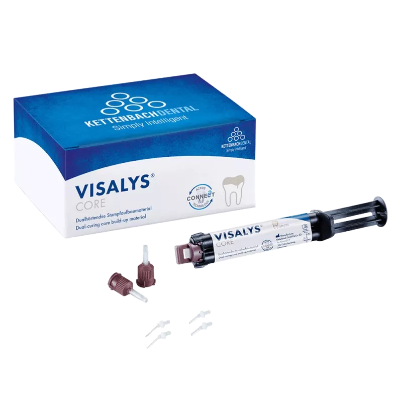 Visalys Core spruta vit  5ml/9g